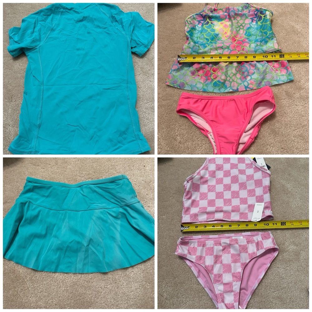 5 Kids Swim Sets LAND’s END SPEEDO (x3) GAP